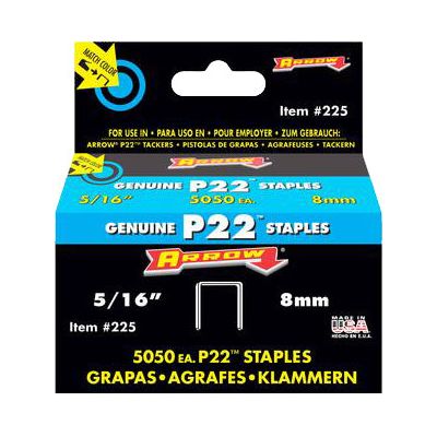 5/16" STAPLES P22 ARROW