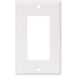 WHITE OVERSIZED WALLPLATE 1G DEOCORATIVE THERMOSET | BOX